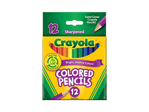 Short Colored Pencils 12 ct.